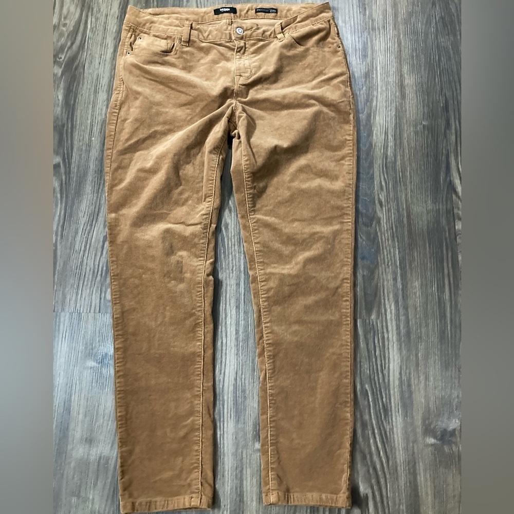 Kenzie Jeans Knockout Skinny High Rise Tan Size‎ 12/31 Corduroy Jeans